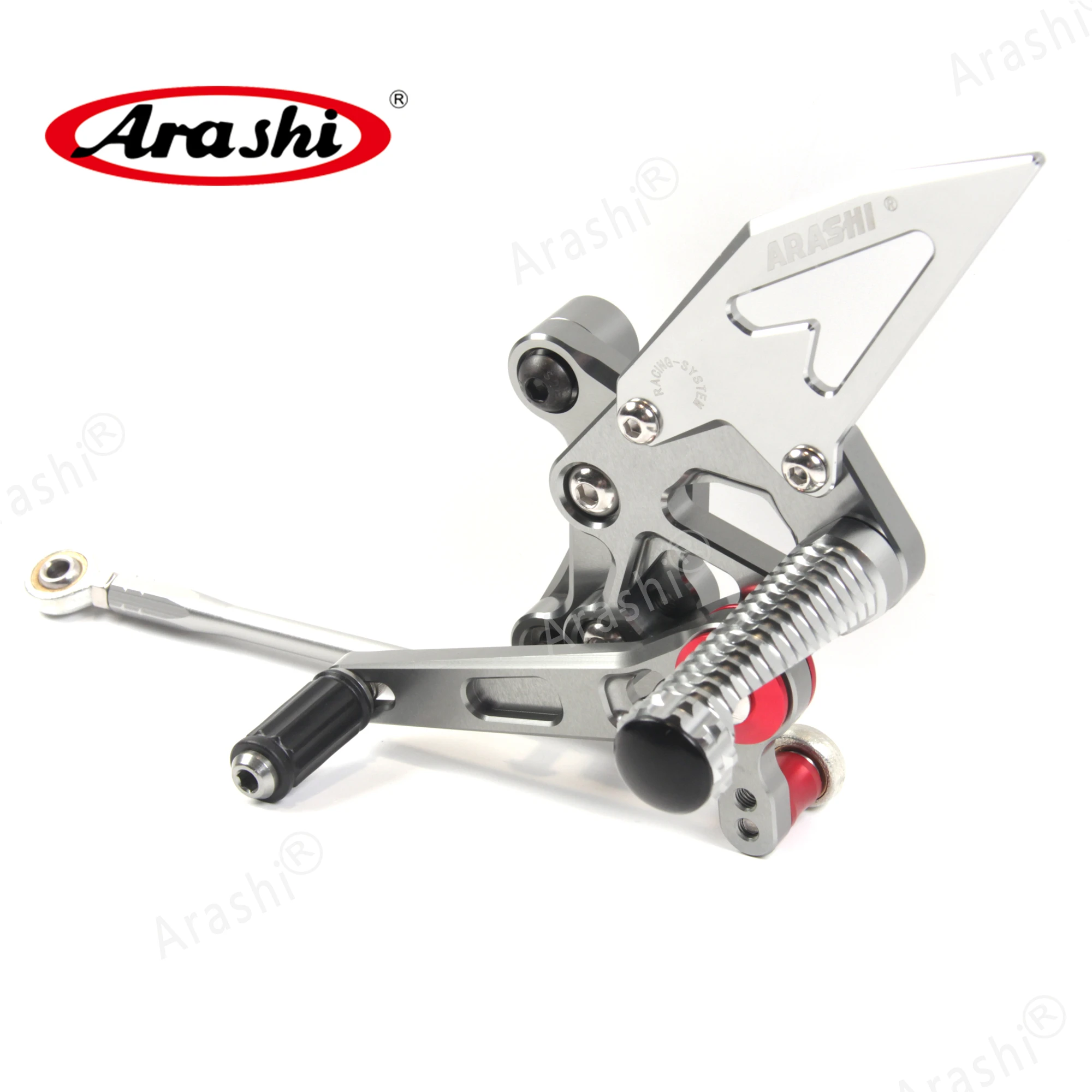 Араши для DUCATI 1098 1098S 2007 2008 CNC Регулируемые задние Подножки подножки подножка мотоциклиста подставка для ног 848/848 EV0