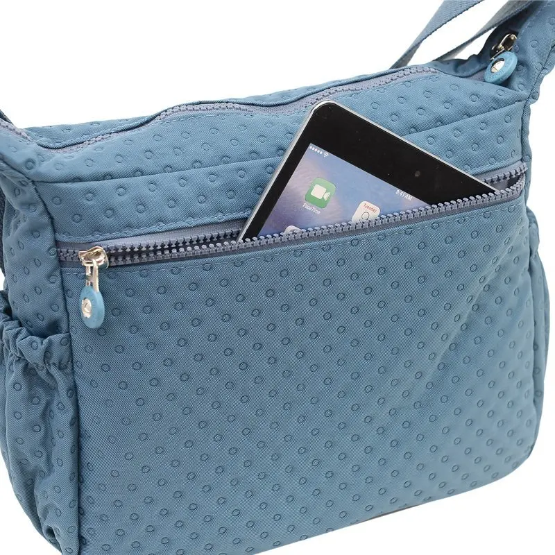 Travel Female Male Crossbody Bags Zipper Multiple Pocket Handbag Casual Waterproof Nylon Women Shoulder Messenger Bag Travel Female Male Crossbody Bags Zipper Multiple Pocket Handbag Casual Waterproof Nylon Women Shoulder Messenger Bag