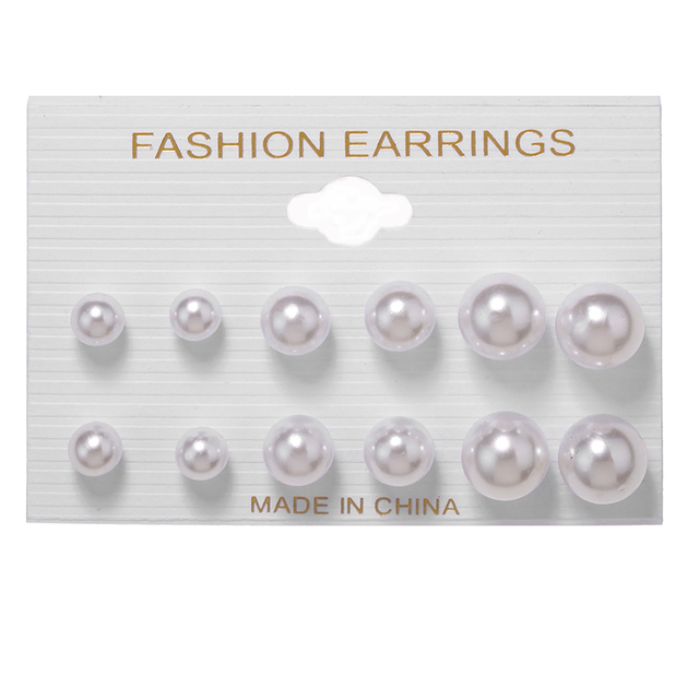 Punk Hoop Earrings Set Big Circle Earrings Jewelry for Women Girls Steampunk Ear Clip Punk Style Earring Ear Ring