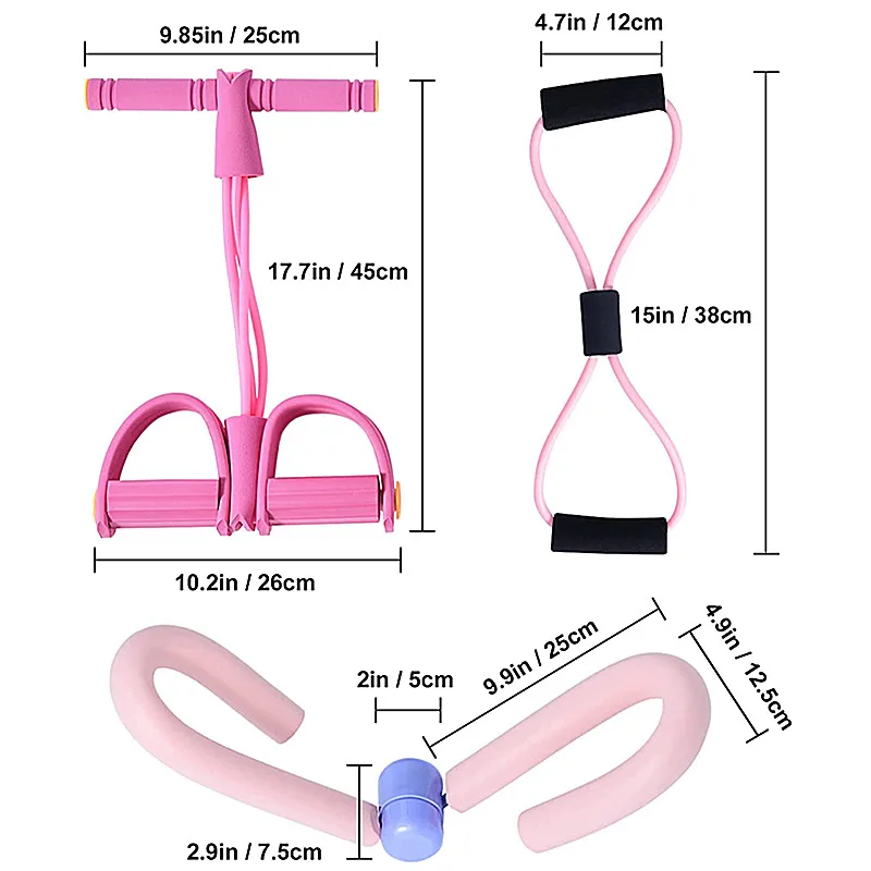 PVC Leg Thigh Exercisers Gym Sports Thigh Master Leg Muscle Arm Chest Waist Exerciser Workout Machine Gym Home Fitness Equipment