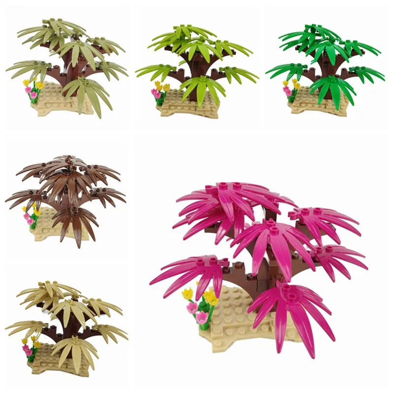 

Legoing Blocks MOC Creator Bricks The Tree with Flowers Single Sale Building Blocks Toys for Children DIY Toy Creative DIY Parts