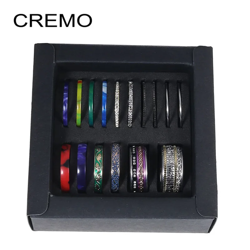 Cremo кольцо из нержавеющей стали в коробке Рождественский подарок сменные