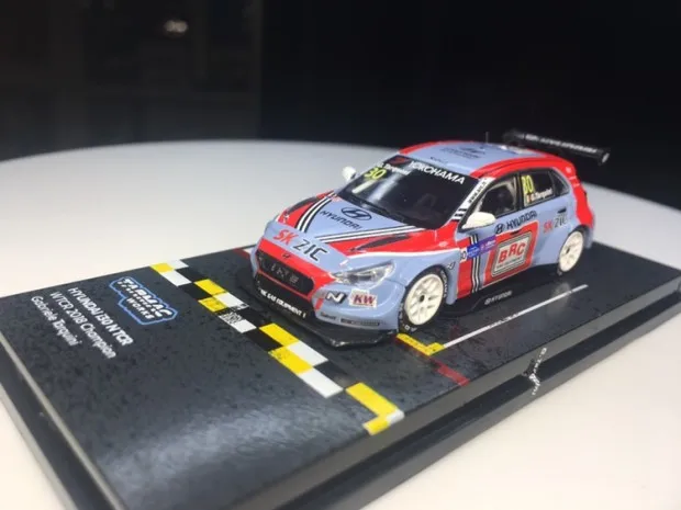 Tarmac Works 1/64 Hyundai i30 N TCR WTCR 2018 Чемпион литые модели автомобилей Коллекция