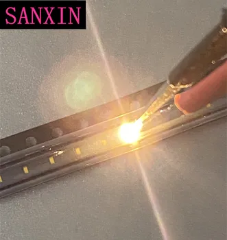 

200 pcs SMD SMT 0402 1005 led Ultra Bright Warm white LED lamp light