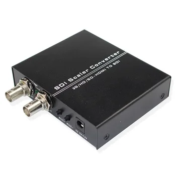 

New HDMI to SDI Video Audio Converter Adapter Dual SDI SD-SDI/HD-SDI/3G-SDI Extender EU Plug