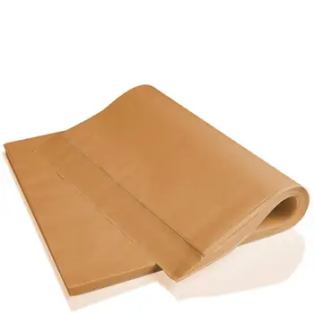 

2020 New 100PCS Silicone Baking Paper Non-stick Safe Baking Parchment Double Layer Food Wrapping Paper Cooking Sheets Parchment