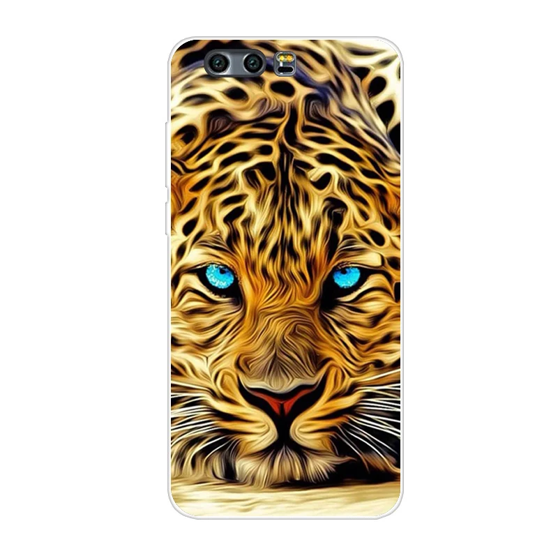 Мягкий TPU чехол для huawei Honor 9 STF-L09 STF-AL00 STF-AL10 STF-TL10 силиконовый чехол-накладка для телефона чехол для huawei Honor9 печати мешок ракушек - Цвет: Абрикосовый