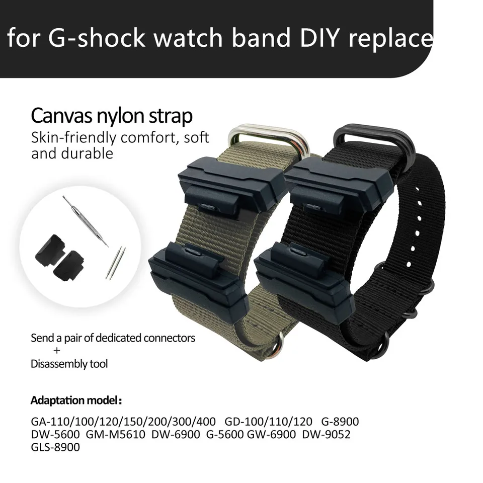 g shock nylon band
