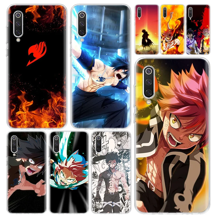 FAIRY TAIL Anime Phone Case Cover For Xiaomi Redmi Note 9S 8T 8 8A 7 7A