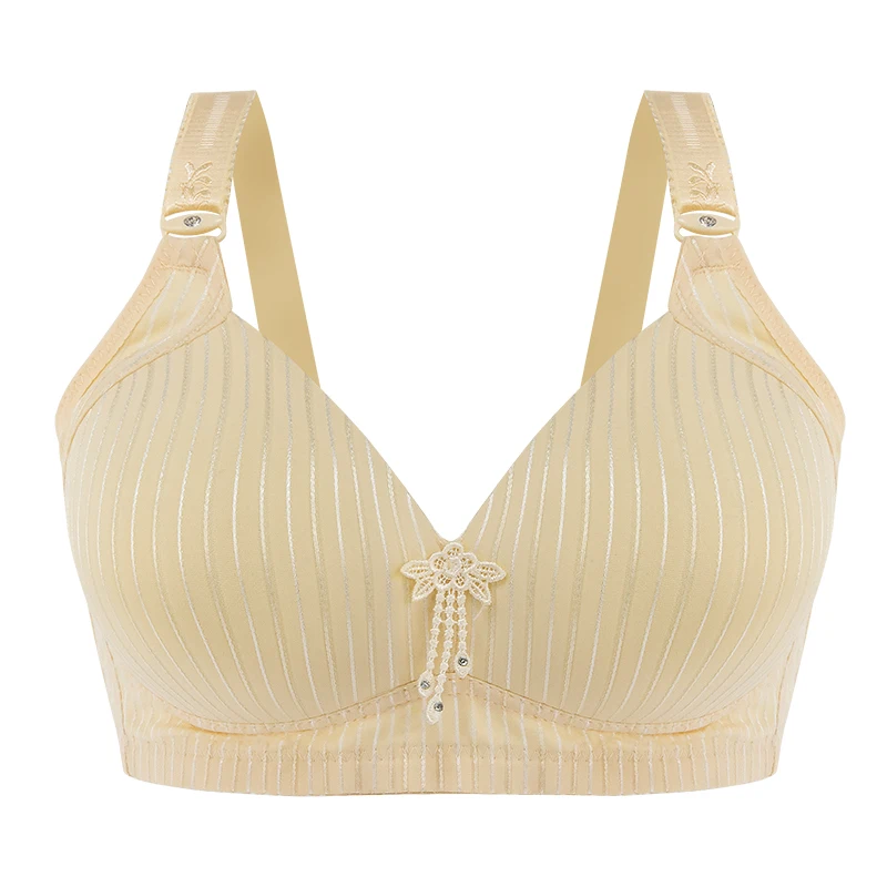 High Quality D Cup Plus Size Bra For women Push Up Bra Stripe