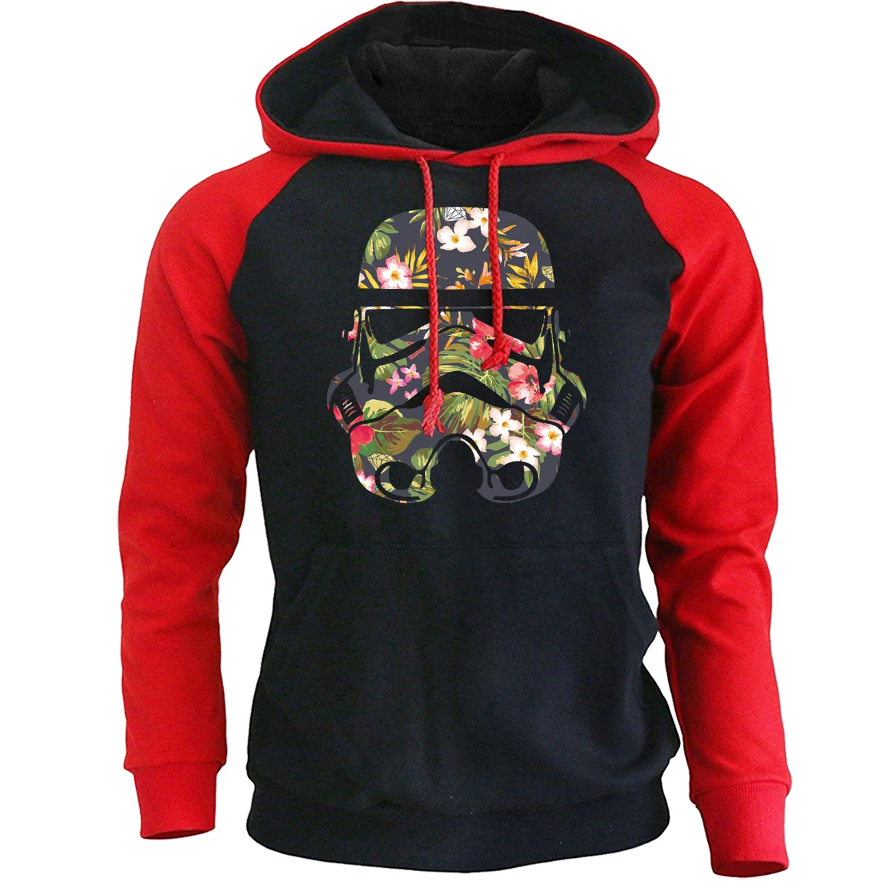 

Hoodies Men Raglan Streetwear Star Wars Stormtrooper Funny Print Spring Winter New 2020 Hip Hop Pullover Casual Male Hooded