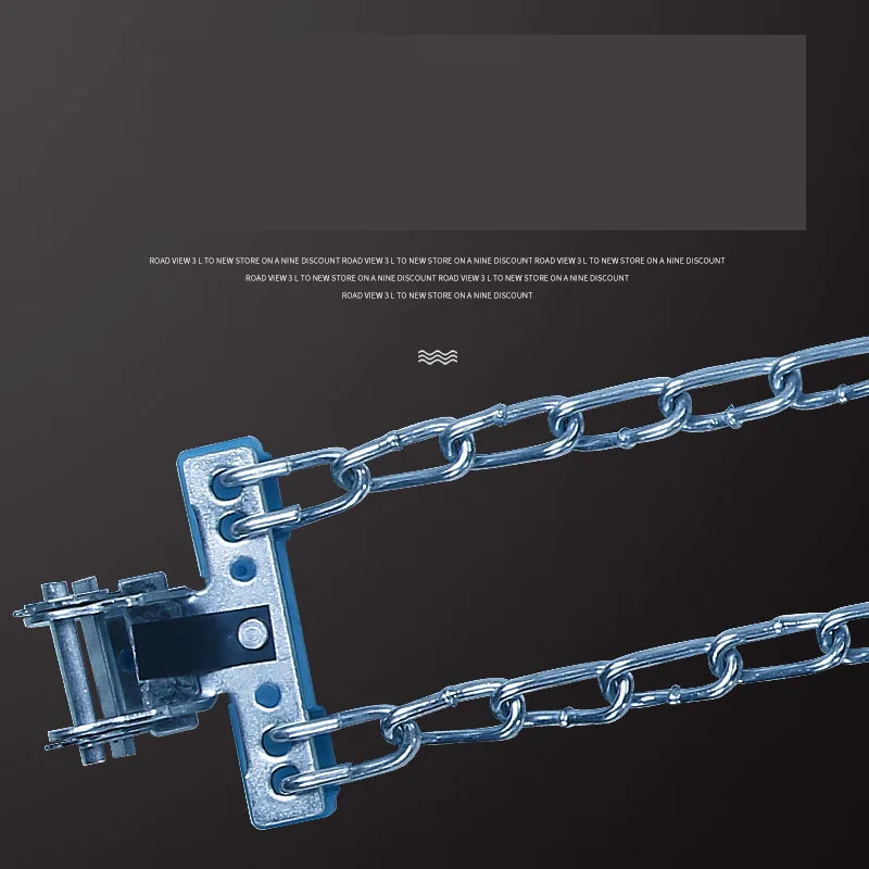 1 шт. Новые противоскользящие цепи износостойкие стальные цепи дизайн баланса автомобиля цепи снега для льда/снега/грязи дороги Безопасный для вождения