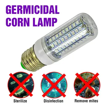 

E27 LED UV Germicidal Lamp UVC Disinfection Sterilizer Light Corn LED UV Germicidal Disinfection Protection Bulb for Home