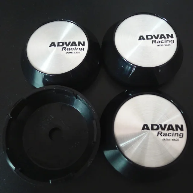 4 stücke Advan Racing Nabendeckel 65mm Auto Rad Abdeckung