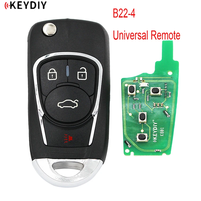 1 шт., KEYDIY KD900K/D900+/URG200/KD-X2 программист для ключей серии B пульт дистанционного управления B22-4/3+ 1 для ключа автомобиля
