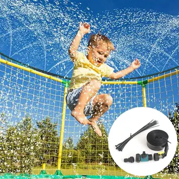 

Summer Water Sprinkler Trampoline Sprinkler Outdoor Garden Water Games Toy Sprayer Back yard Water Park Accessories 12m Game Hot