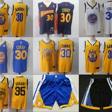 Мужские золотые Стэйт Бейсбольные шорты Стивен Карри Клай Томпсон дреймон Зеленые Трикотажные изделия