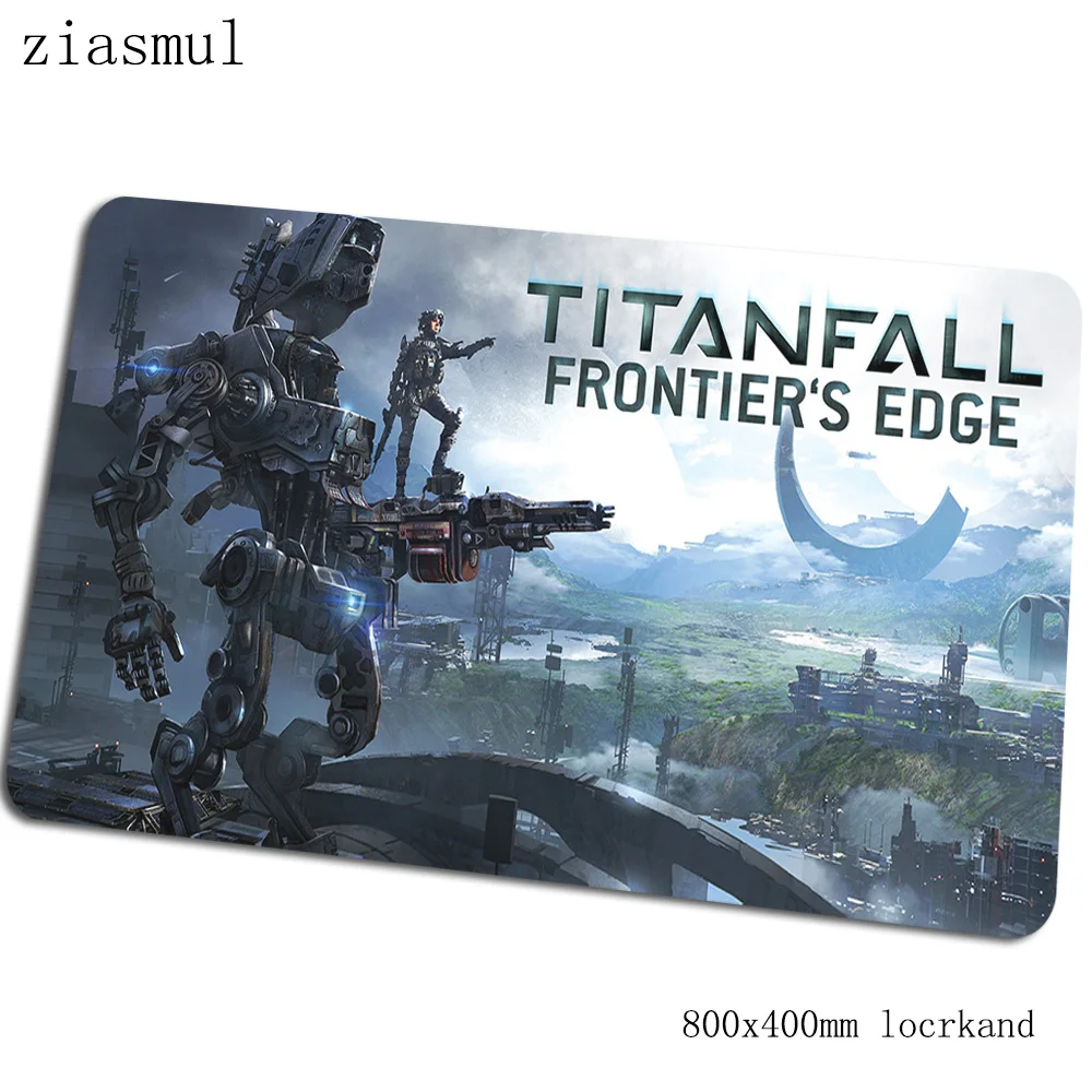 Коврик для мыши titanfall 800x400x3 мм Коврик для компьютерной мыши игровые аксессуары esports игровые коврики и чехлы игры pc gamer - Цвет: Size 800x400x3mm