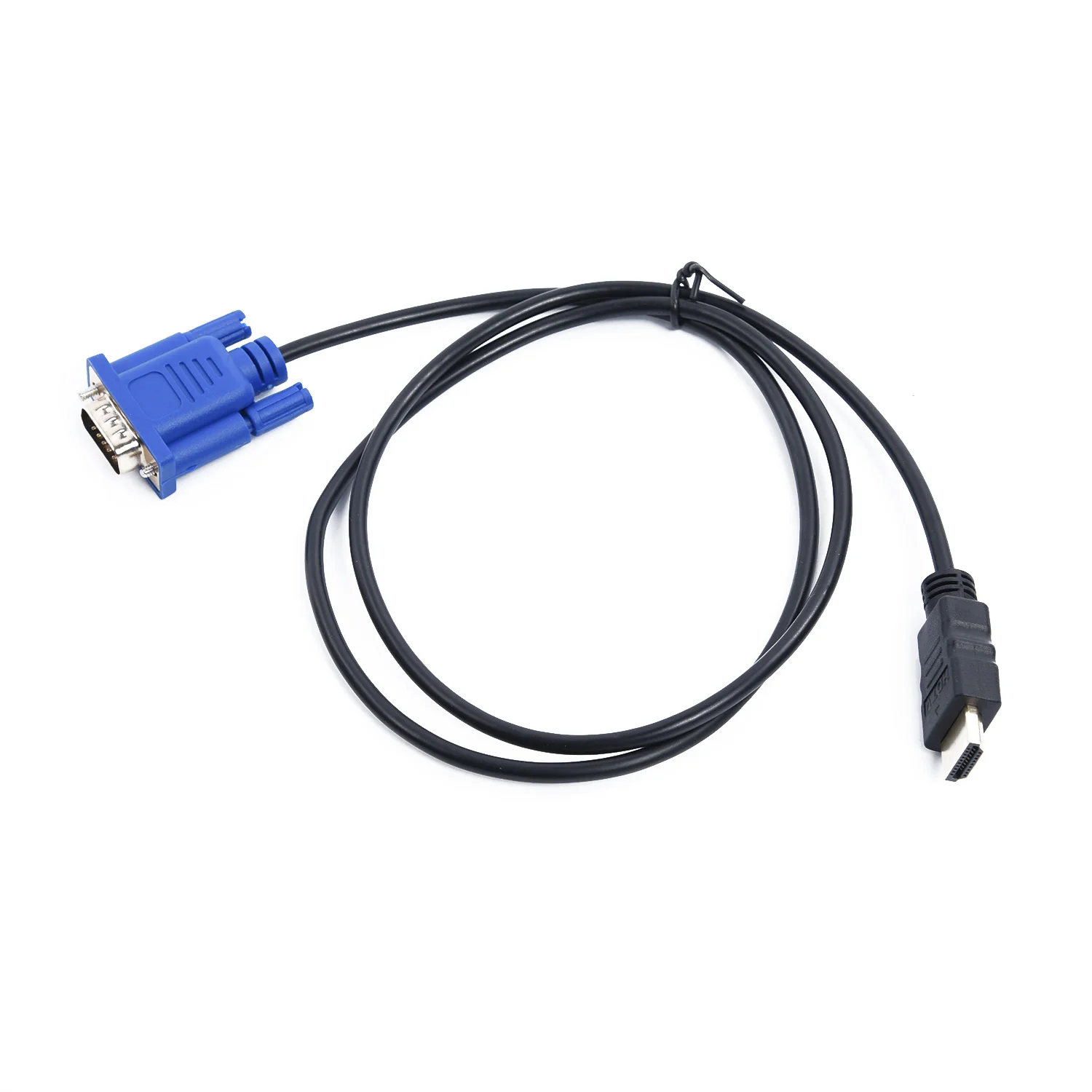 1 м HDMI к VGA D-SUB Мужской видео адаптер кабель для HDTV PC монитор компьютера Подключите устройство с HDMI