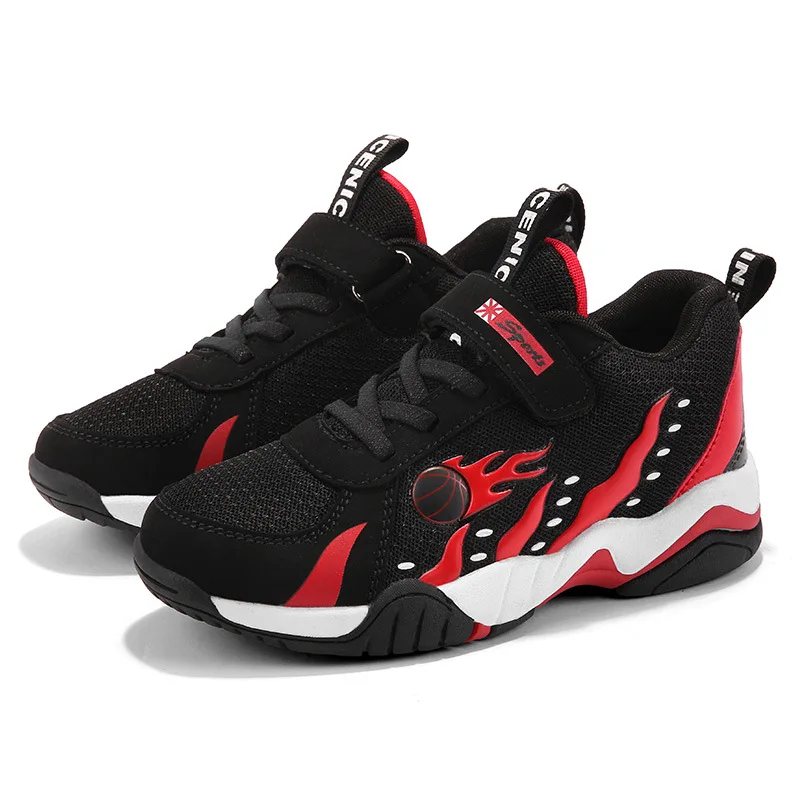 

BOY'S Shoe 2019 New Style Autumn Children Basketball Shoes BOY'S Athletic Shoes Network Shoes Breathable Mesh Young STUDENT'S Sh