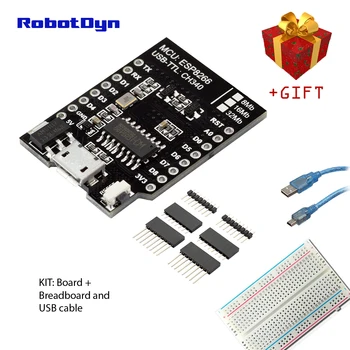 

WiFi D1 mini integration of ESP8266 + 32Mb flash