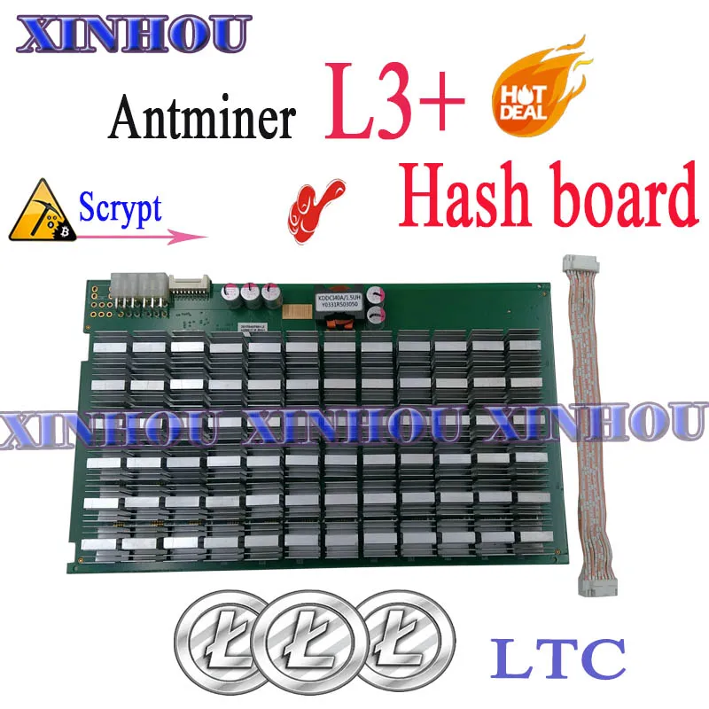 Майнер Litecoin LTC BITMAIN Antminer L3 + плата Hash Scrypt ASIC для замены плохой платы +|Сетевые