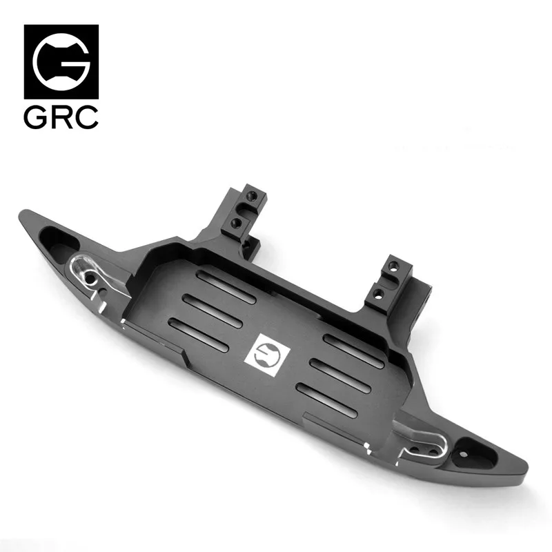 

GRC Metal Front Bumper Base Suitable For Desert TRX6 TRX4 G G63 Steering Gear Front Built-in Winch Front Bumper