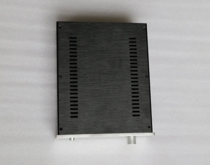 Carcasa de amplificador de aluminio DIY de plata 2609, carcasa de clase D, chasis amplificador de potencia 260*90*311mm