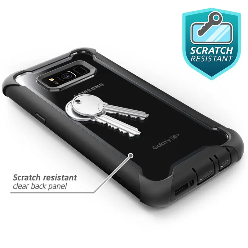 I-BLASON чехол для samsung Galaxy S8, 5,8 дюймов, серия Ares, полный корпус, прочный, прозрачный, бампер, чехол со встроенной защитой экрана