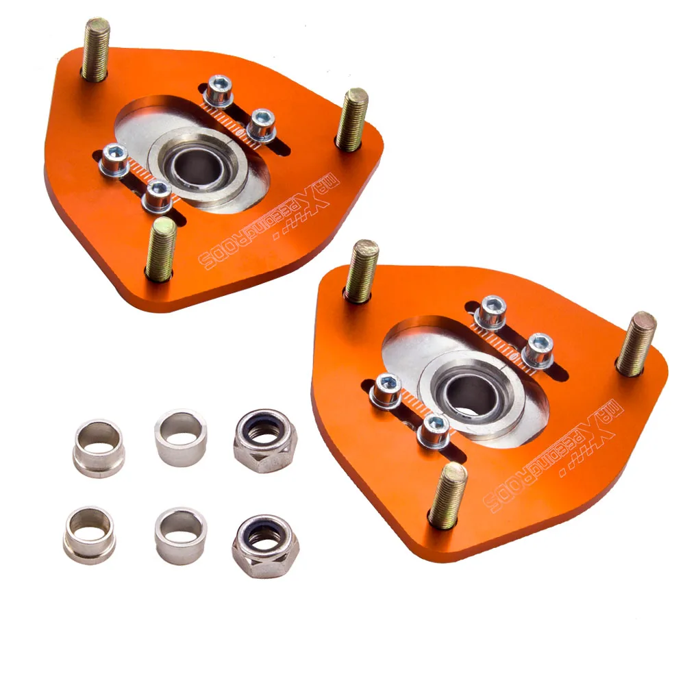 

2* Front Coilover Camber Plate Top Mount For Nissan S13 S14 180SX 200SX 240SX