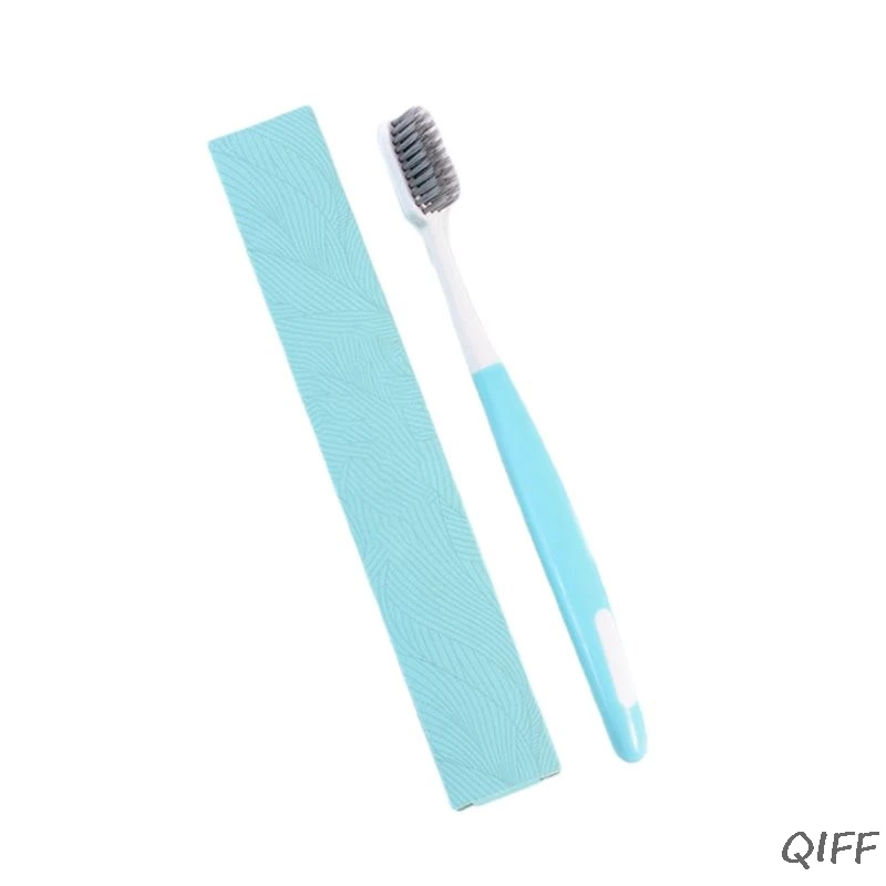 10 шт./компл. Семья экологически чистый бамбуковый уголь зубная щетка с мягкой щетиной Портативный