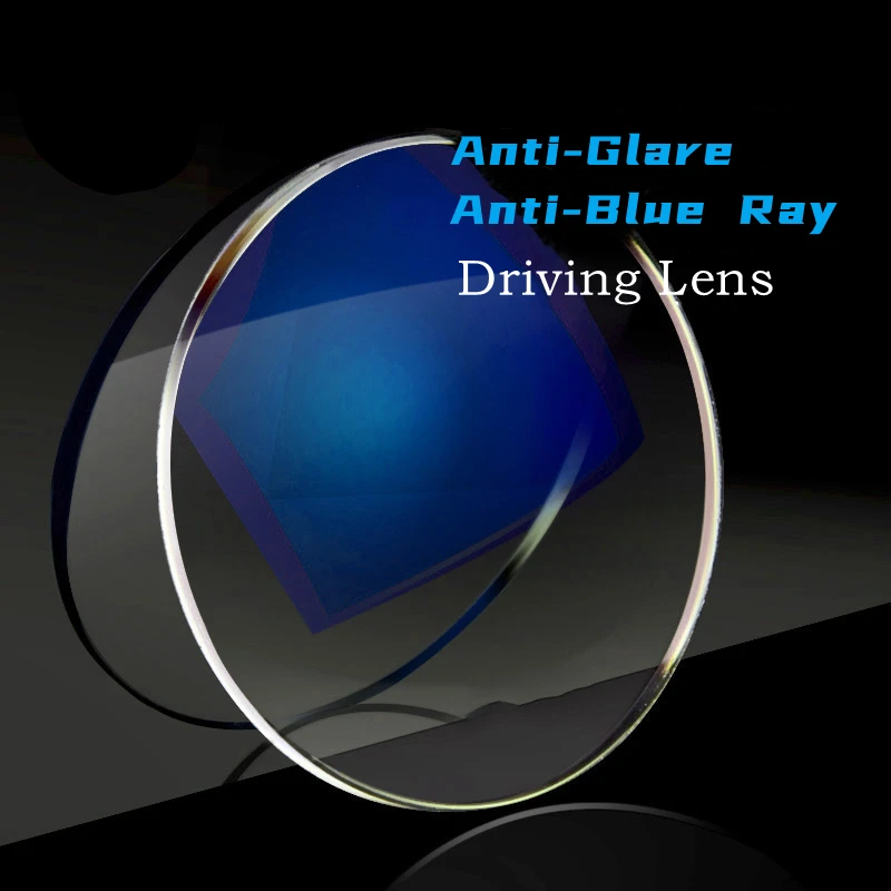 YIMARUILI 1.56 1.61 1.67 Single Vision HD CR39 Anti-reflection Anti-scratch Aspherical Anti-blue Light Anti-glare Driving optical lenses