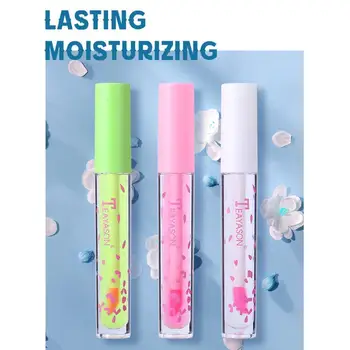 

Moisturizer Lip Plumper Volume Lip Gloss Cosmetics Waterproof Pump Sexy Transparent Long Big Clear Lip Lips Gloss Lasting T8T7