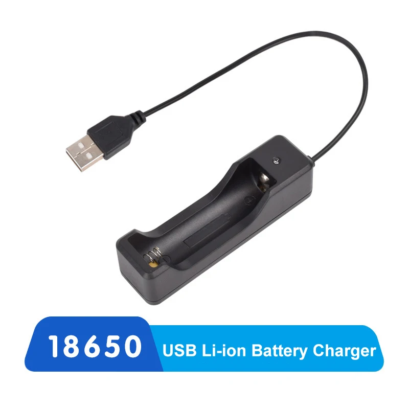 Универсальный USB зарядное устройство адаптер 3,7 V 500mAh 18650 перезаряжаемый аккумулятор USB зарядное устройство для 18650 Li-ion