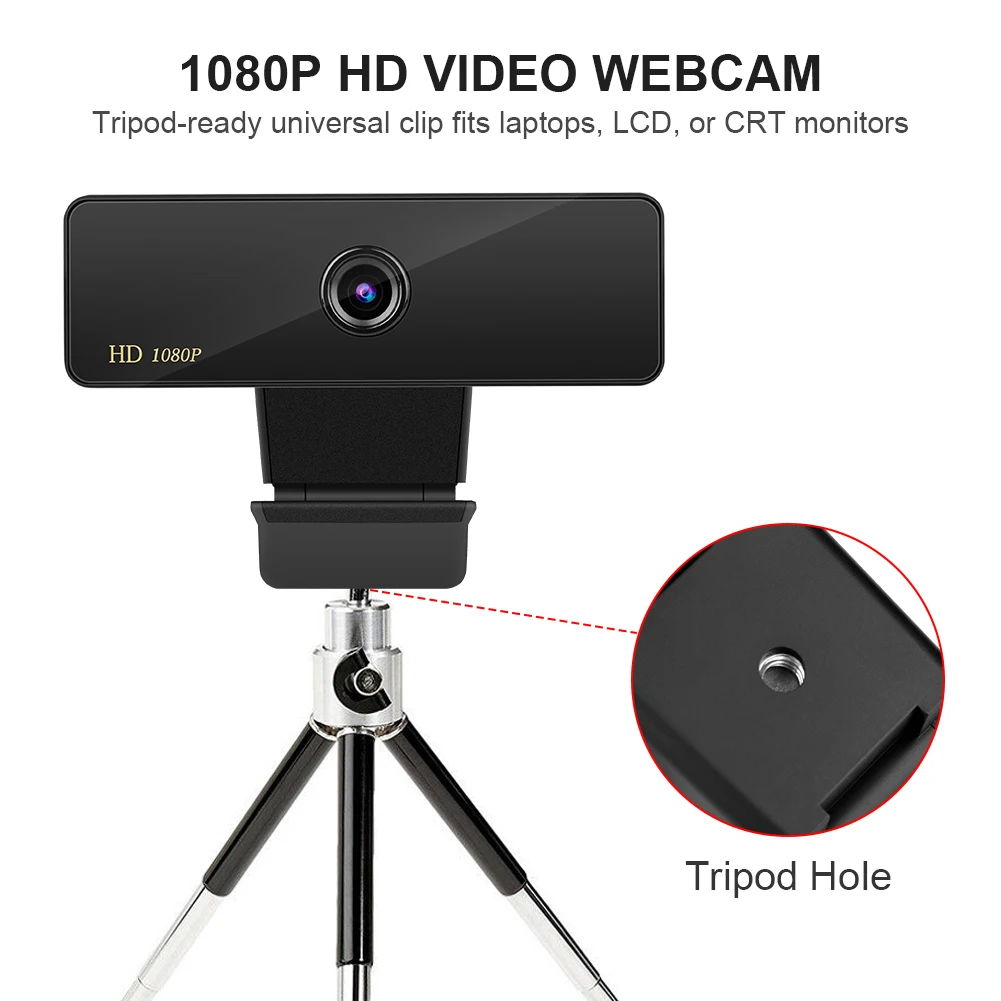 

H60 AN81 USB Webcam Camera Ultra Wide Angle Auto Focus with Built-in Microphone For Laptop PC Online Teaching Meeting live vedio