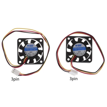 

1Pcs 12V Mini Cooling Computer Fan - Small 40mm x 10mm DC Brushless 3-pin 40 x 40 x 10mm