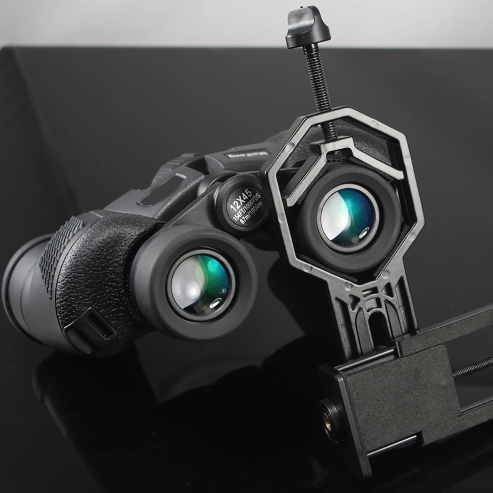 Universal Mobile Phone Adapter Clip Mount Cell Phone Eyepiece Support for Binocular Monocular Spotting Scope Telescope Clip