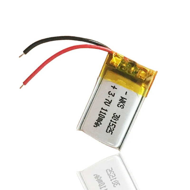 3,7 V 110mAh 301525 ithium полимерный аккумулятор для gps psp MP3 MP4 MP5 DVD маленькие игрушки батарея Bluetooth гарнитура литий-ионный аккумулятор