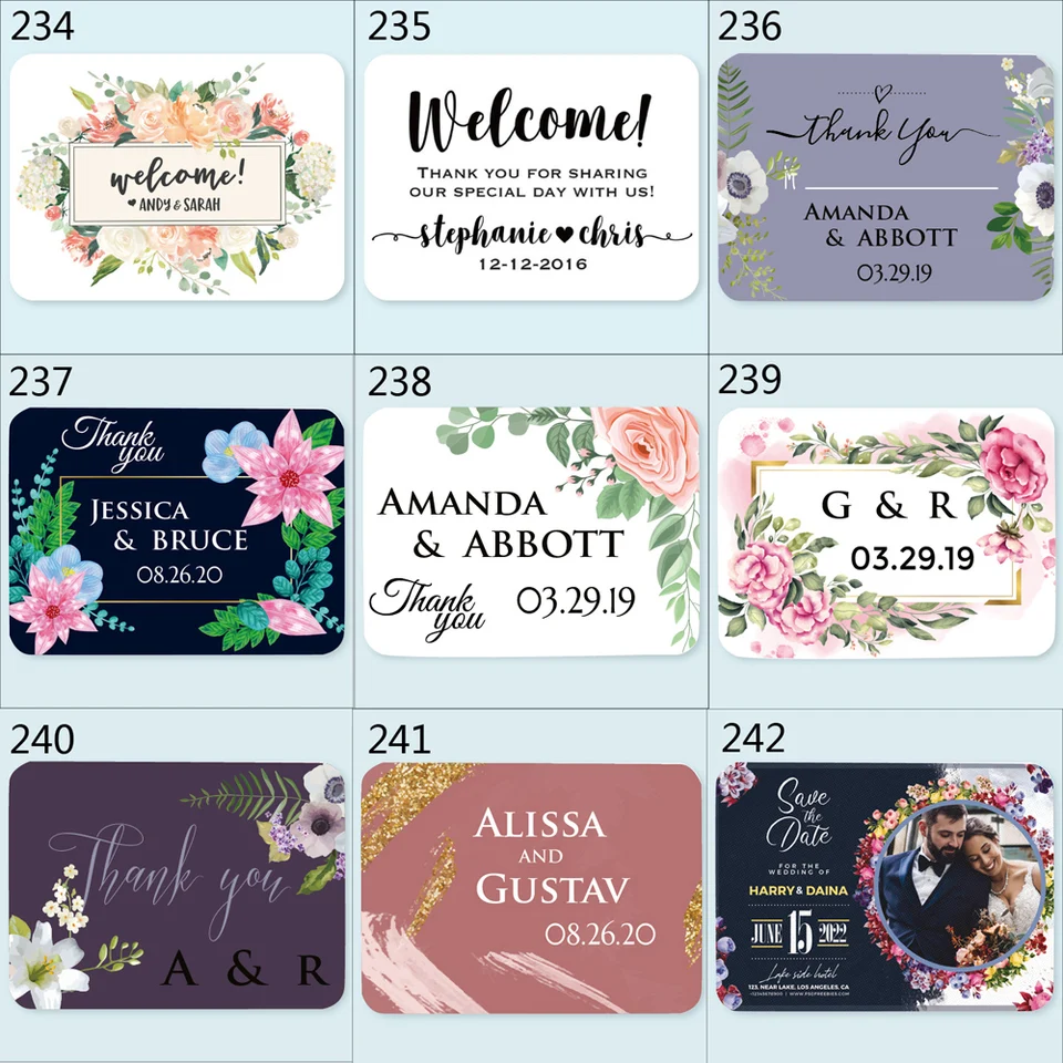 100-200pcs Custom Transparent Waterproof Stickers - Personalized Logo Labels For Packaging, Weddings, Parties, Events