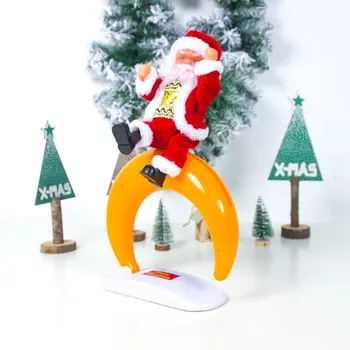 

Christmas Decorations Dancing Singing Santa Claus Electric Music Children Plush Doll Toy