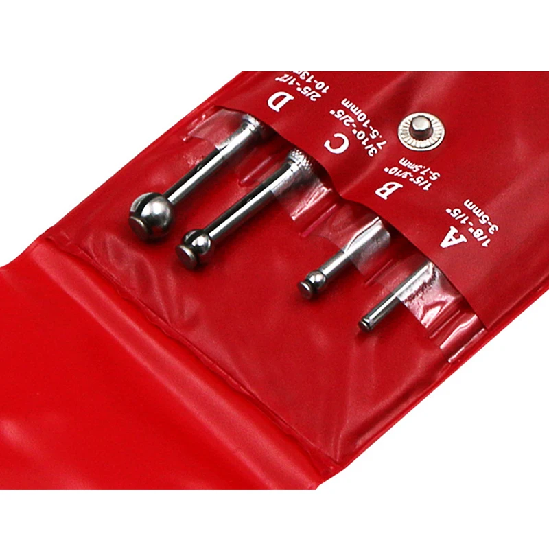 4 Small Hole Gauge Telescoping Gauges Set Full Ball Type Gauge 4pcs Full-Ball Small Bore Hole Precision Gage