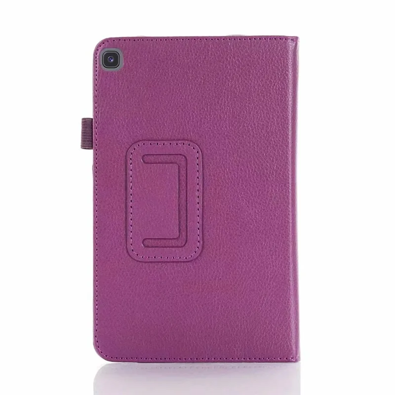 30Pcs/lot For Samsung Galaxy Tab A 8.0 Case Slim Folding Stand Cover for Galaxy Tab A 8.0 inch SM-T290 T295 Tablet - Цвет: Purple