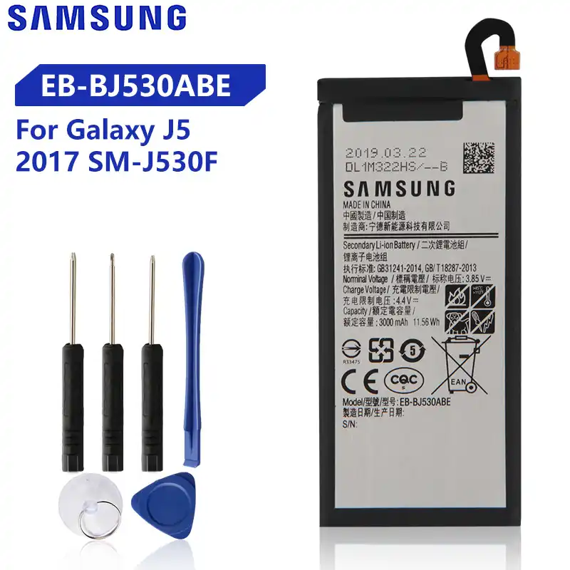 Original Replacement Battery Eb Bj530abe For Samsung Galaxy 17 Edition J5 J530f J530g Sm J530f Genuine Phone Battery 3000mah Mobile Phone Batteries Aliexpress