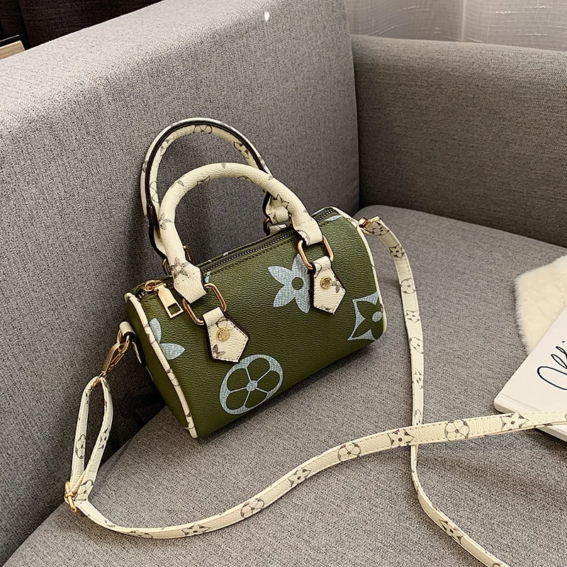 3825 Small Green Высококачественная большая сумка на плечо с цепочками, женские дорожные сумки, роскошные сумки, женские брендовые сумки, дизайнерские сумки с монограммой - Цвет: 3825 Small Green