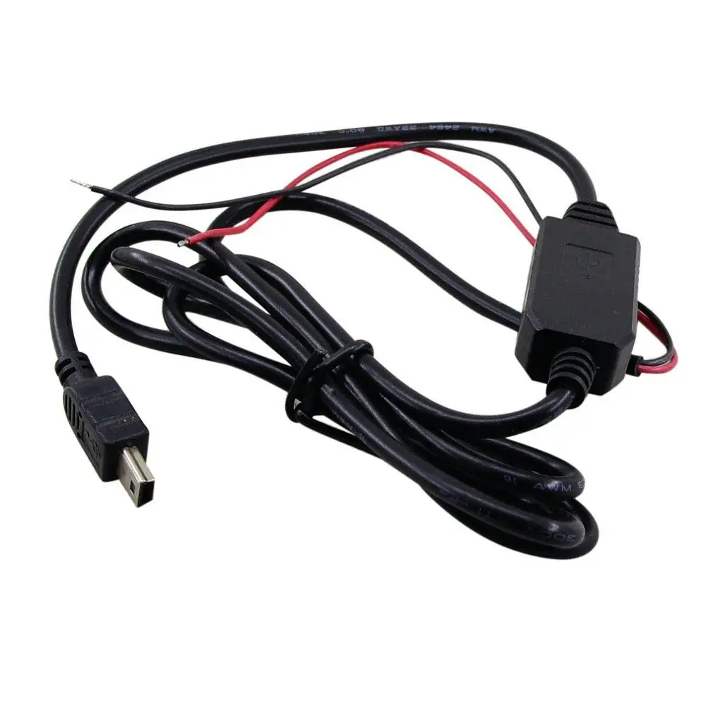 

Wholesale 1m Straight or Angle head(Left) Micro USB DC to DC Car Auto Vehicle Power Inverter Adapter Converter Cable~