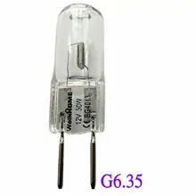 5 шт. 12 В галогеновая лампа Gy6.35 10 Вт 20 Вт 35 Вт светильник низкого давления G6.35 50 Вт хрустальные лампы булавки маленькие галогенные лампы теплый белый