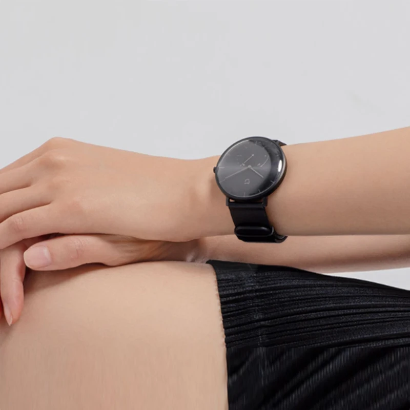 Оригинальные кварцевые Смарт-часы Xiaomi Mijia, шагомер, пара водонепроницаемых модных смарт-часов для мужчин и женщин, умные часы