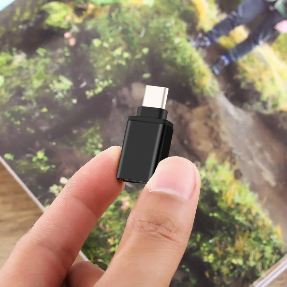 3 шт. Портативный USB 3,1 type-C штекер USB 3,0 A Женский конвертер USB кабель адаптер прочный корпус из алюминиевого сплава ультра светильник