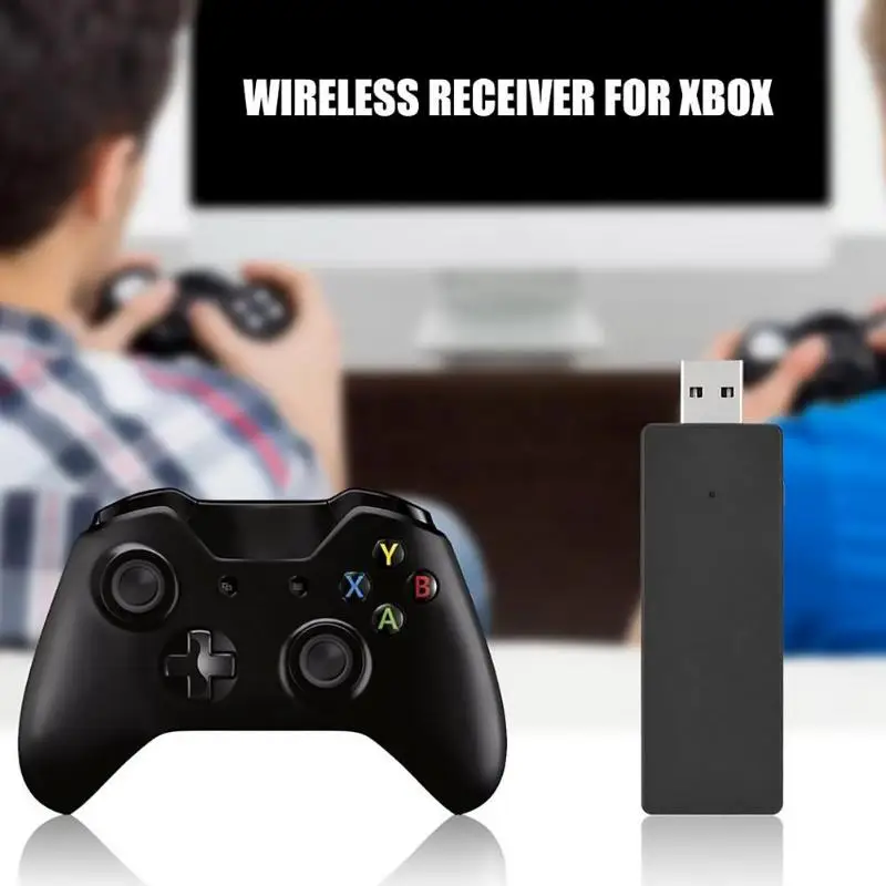 ПК 2,4G Беспроводной адаптер USB приемник для microsoft xbox один переходник адаптер контроллер для Windows 7/8/10 ноутбуки