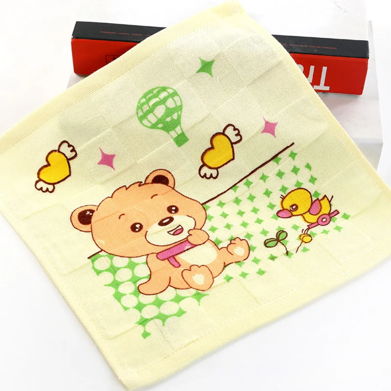 5pc 2 Layers Baby Towel Pure Cotton Muslin Face Wash Cloth Infant Square Handkerchief Feeding Scarf Saliva Towel Baby Stuff Z168
